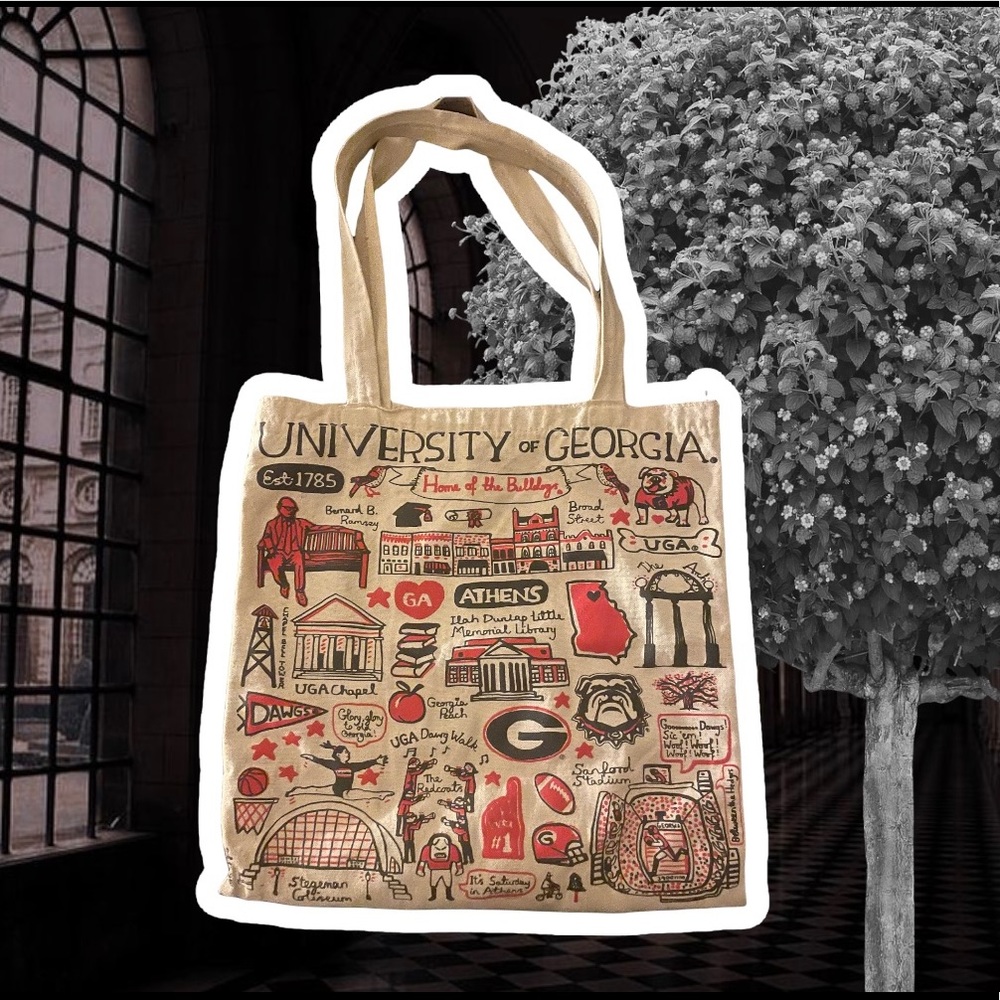 UGA Canvas Tote